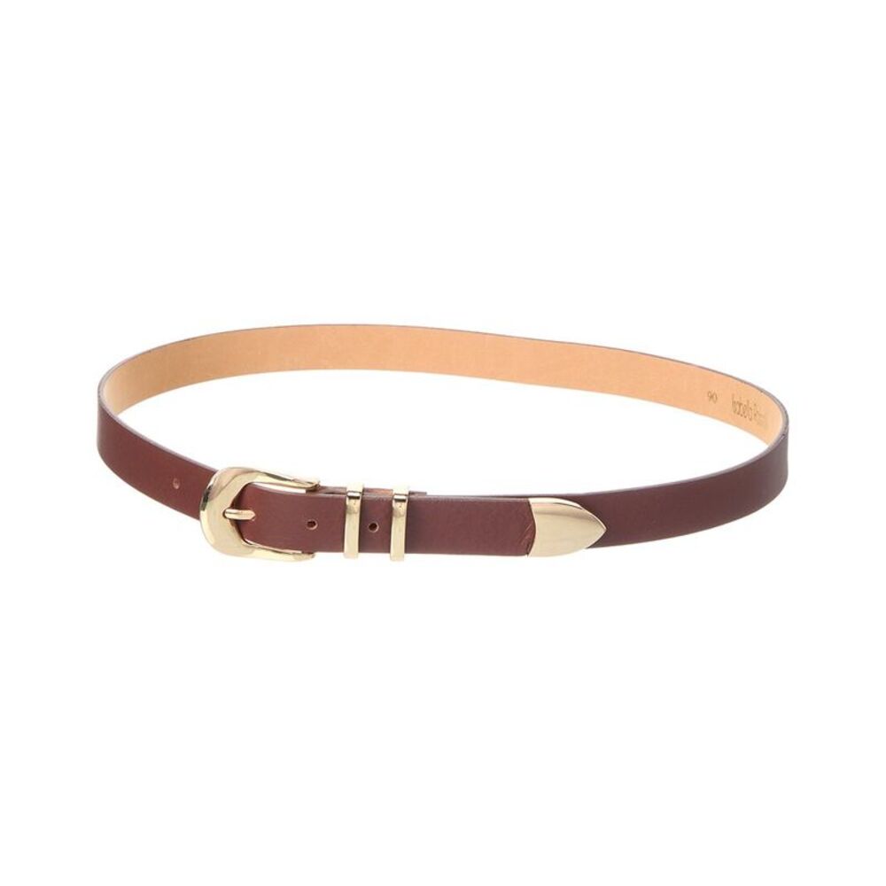 Isabella Rossetti Eira Leather Belt, Brown